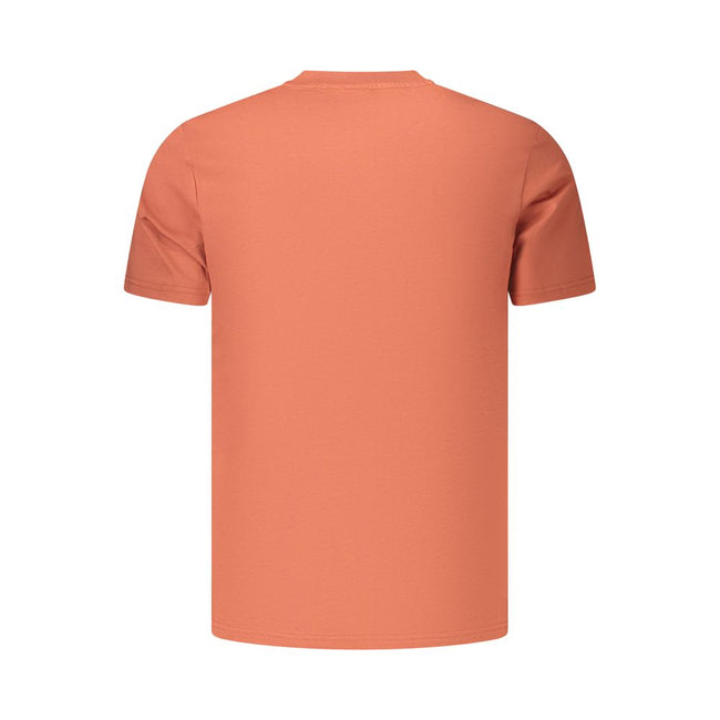 Fila Rotes Baumwoll-T-Shirt für Herren