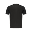 Fila Schwarzes Baumwoll-T-Shirt für Herren