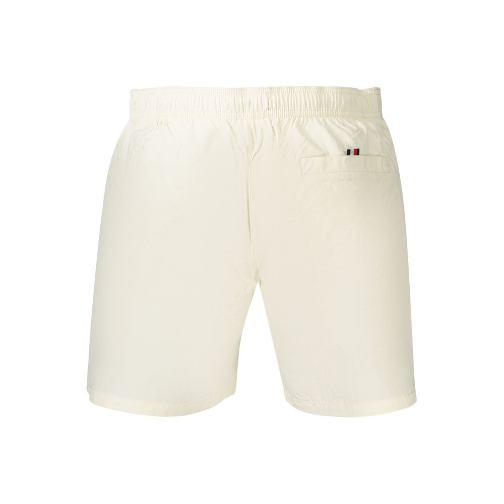 Tommy Hilfiger Men's Beige Polyester Swim Shorts
