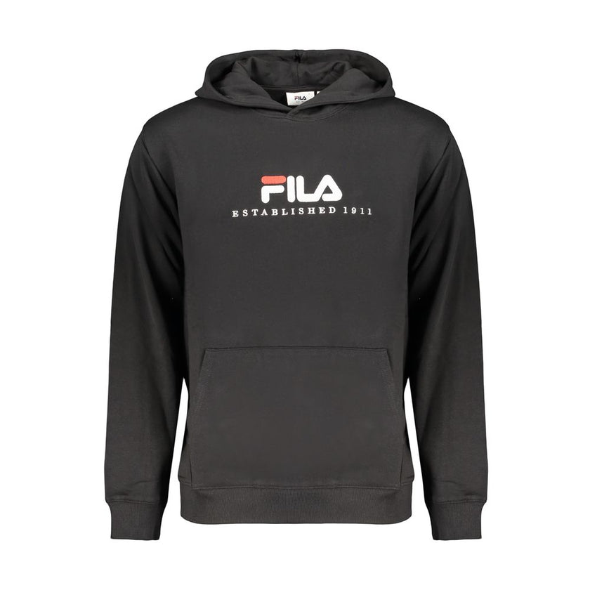 Fila Schwarzer Baumwoll-Sweatshirt