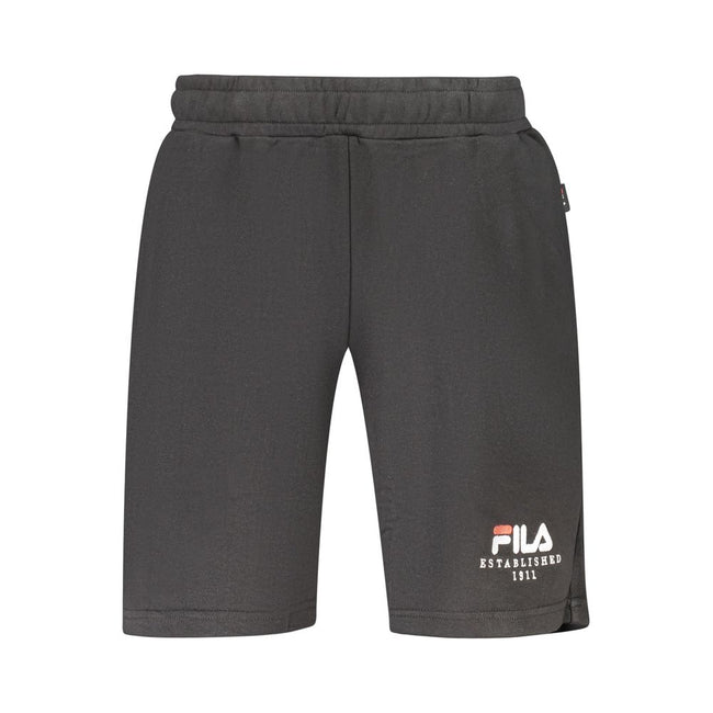 Fila Schwarze Herrenhose aus Baumwolle
