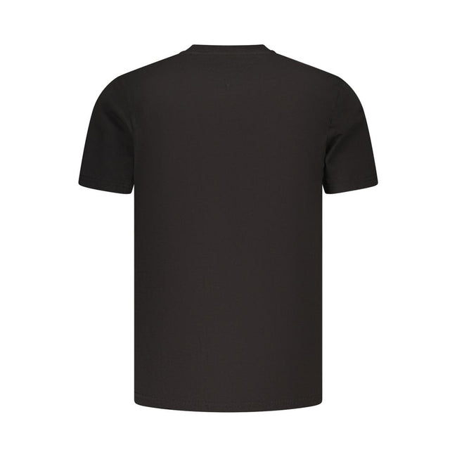 Tommy Hilfiger Schwarzes Baumwoll-T-Shirt für Herren