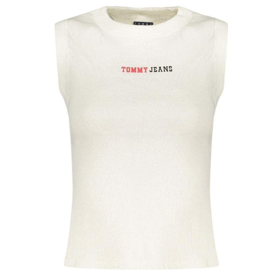 Tommy Hilfiger Women's White Cotton Tank Top