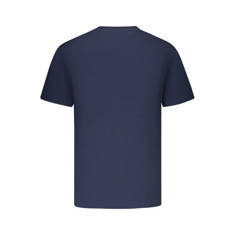 Tommy Hilfiger Blaues Baumwoll-T-Shirt für Herren
