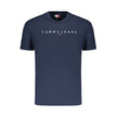 Tommy Hilfiger Blaues Baumwoll-T-Shirt für Herren