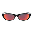 Nike Schwarze Sonnenbrille aus Kunststoff