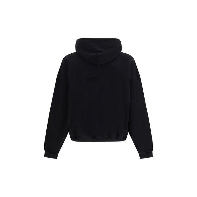 Represent Schwarzer Baumwoll-Sweatshirt