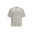Represent Weißes Baumwoll-T-Shirt
