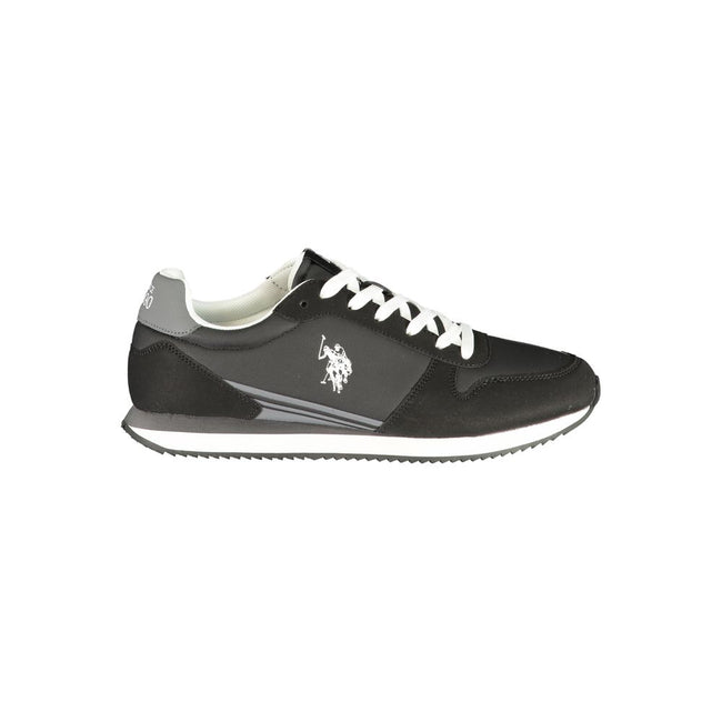 U.S. POLO ASSN. Schwarze Sportschuhe aus Polyester