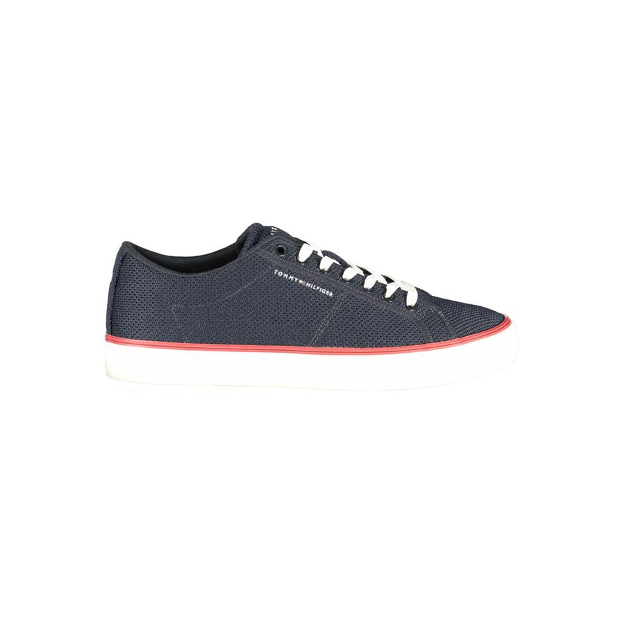 Tommy Hilfiger Men's Blue Polyester Sneakers