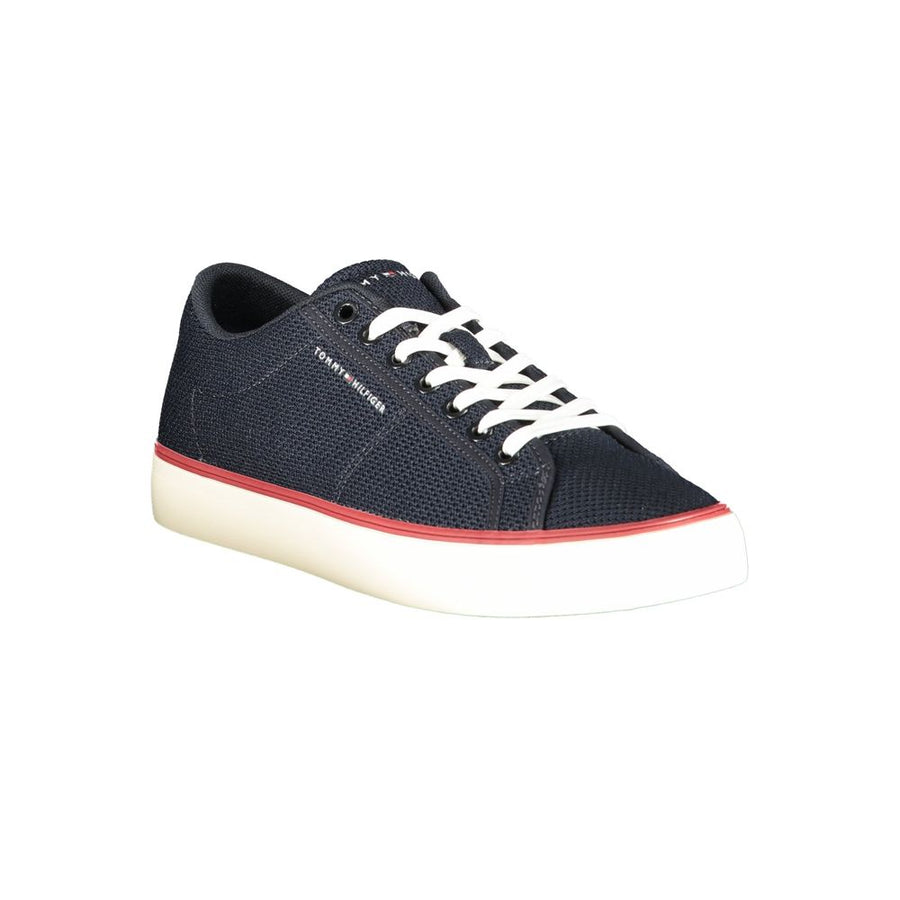 Tommy Hilfiger Men's Blue Polyester Sneakers