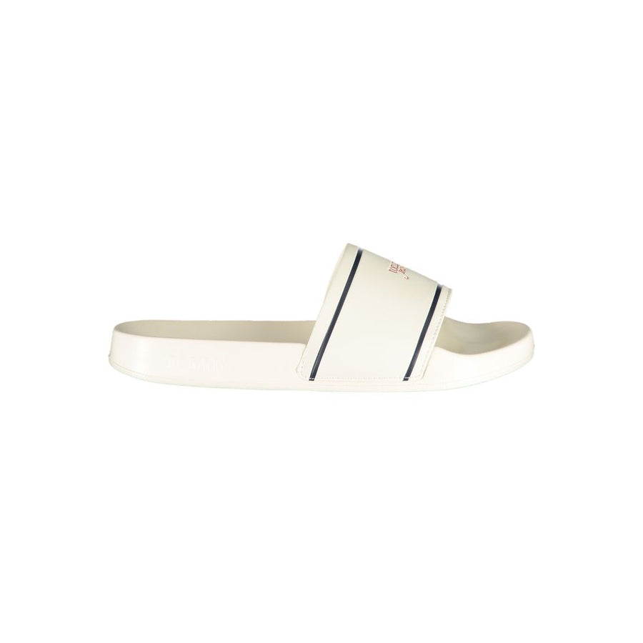 Tommy Hilfiger White Polyethylene Sandal