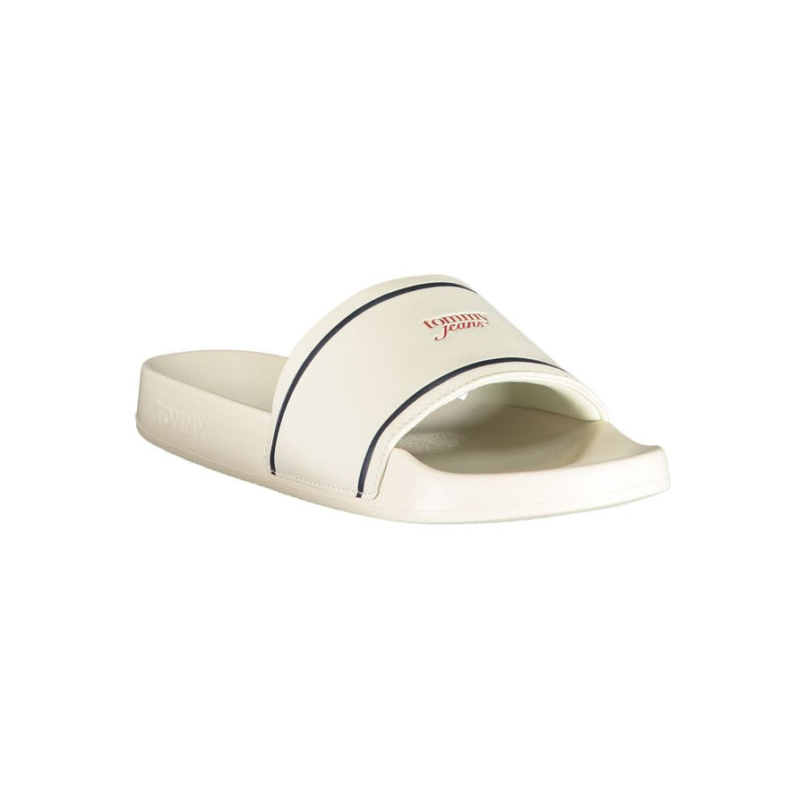 Tommy Hilfiger White Polyethylene Sandal