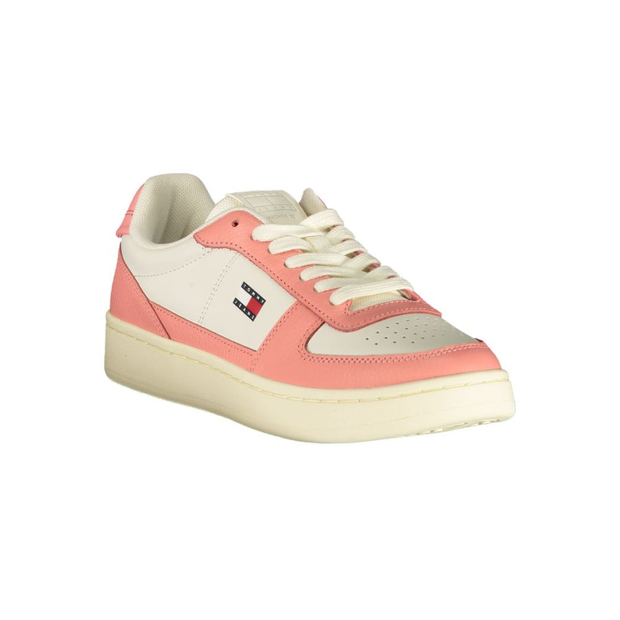Tommy Hilfiger White Polyester Sneakers
