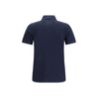 Fred Perry Blaues Baumwoll-Polohemd
