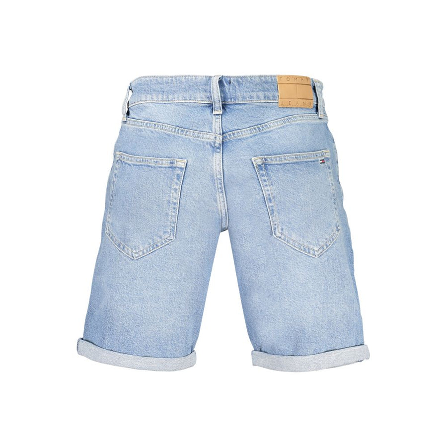 Tommy Hilfiger Men's Azzurro Cotton Shorts