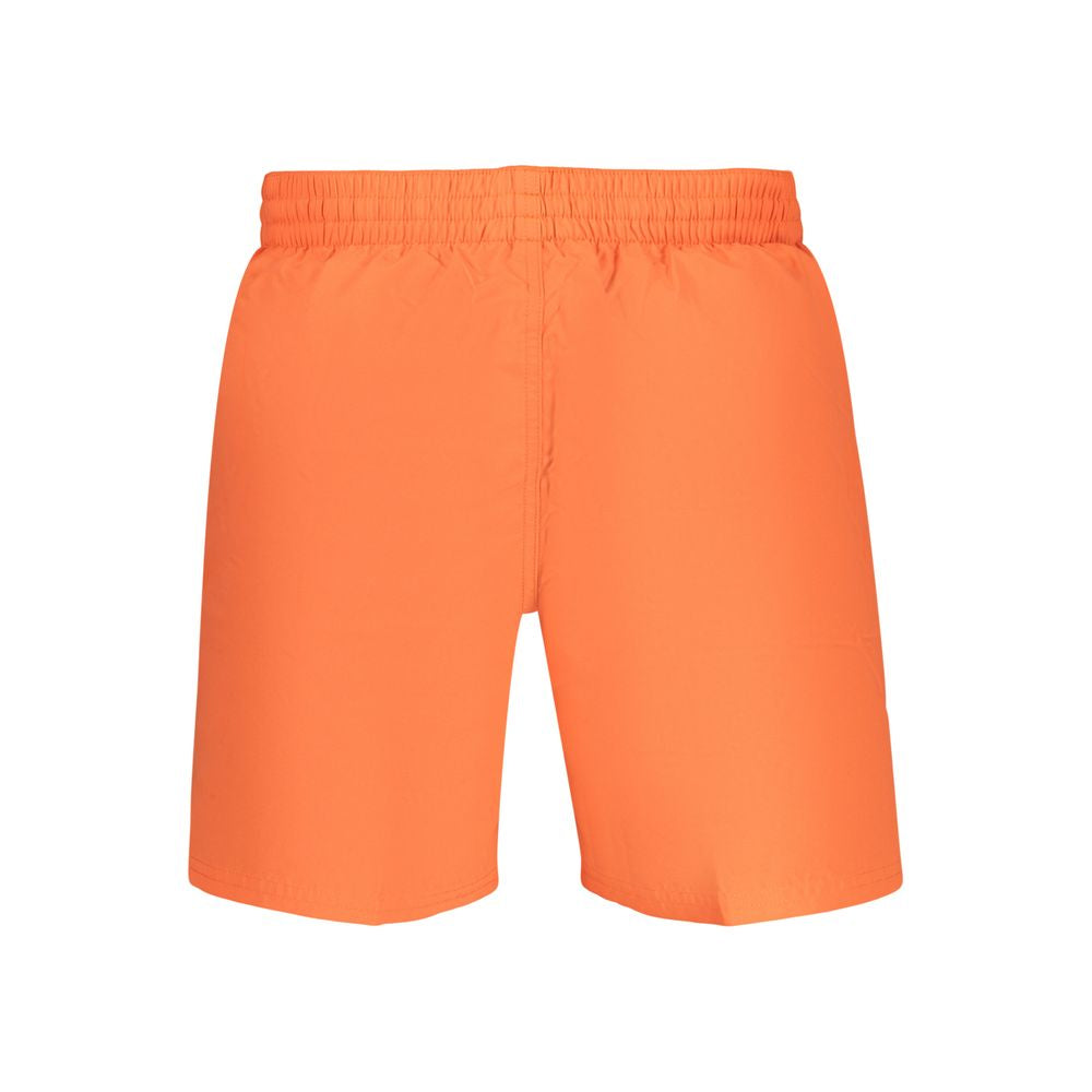 Men's Nike Orange Polyester Swim Shorts