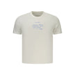 Calvin Klein Weißes Herren-T-Shirt aus Baumwolle