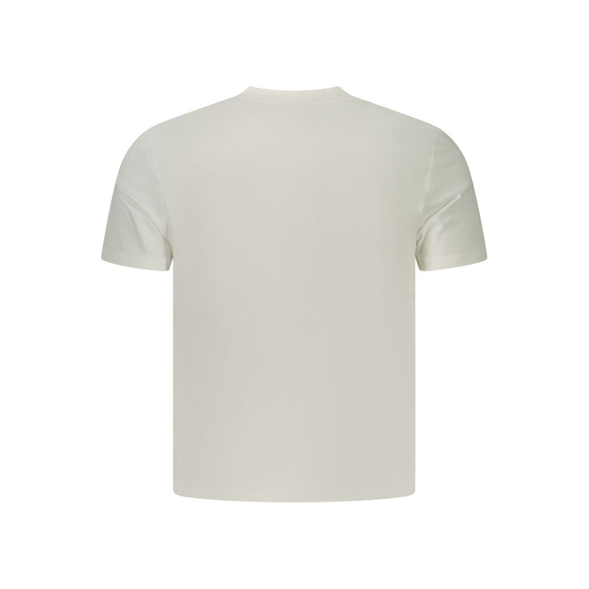 Calvin Klein Weißes Herren-T-Shirt aus Baumwolle