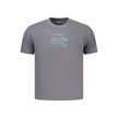 Calvin Klein Graues Baumwoll-T-Shirt für Herren