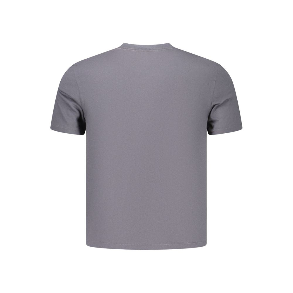 Calvin Klein Men's Grey Cotton T-Shirt
