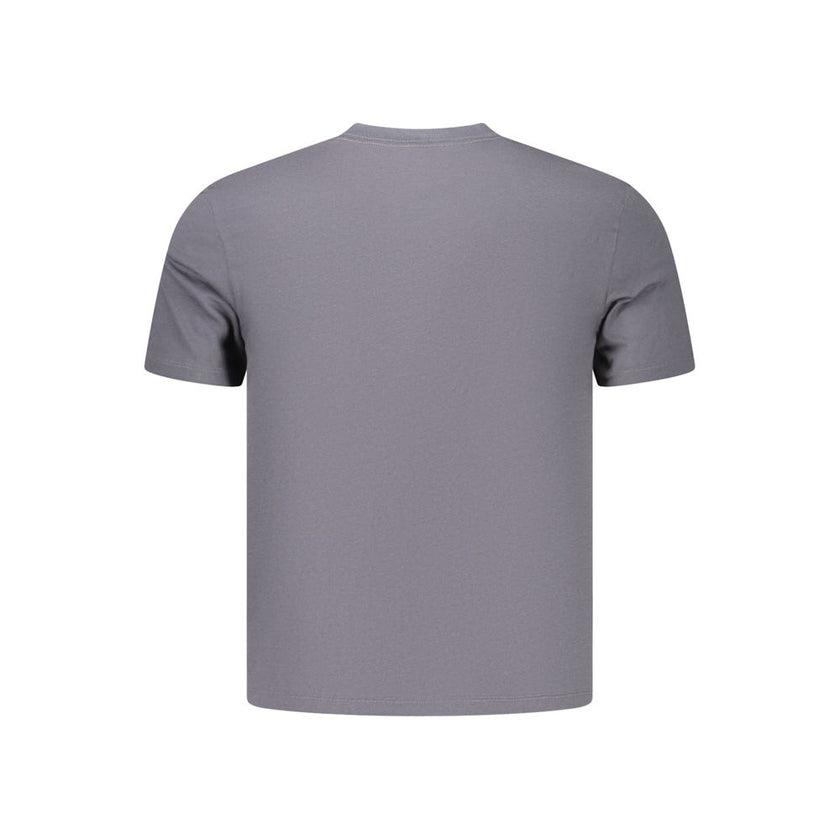 Calvin Klein Graues Baumwoll-T-Shirt für Herren