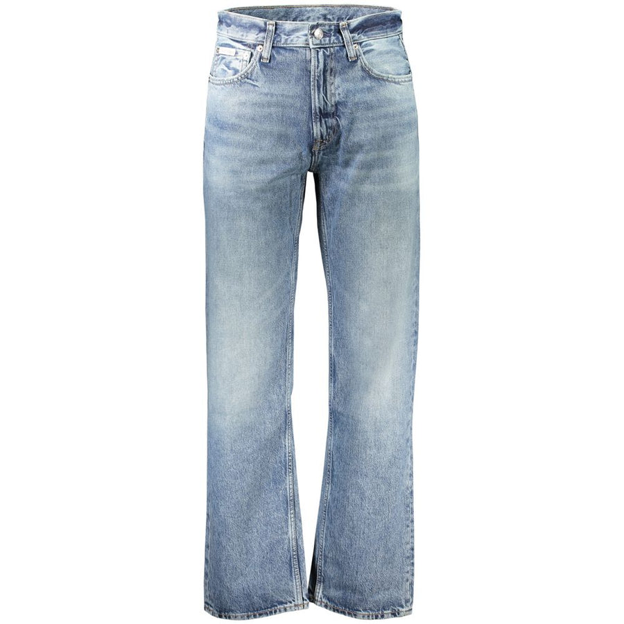 Calvin Klein Blaue Herren-Jeans aus Baumwolle