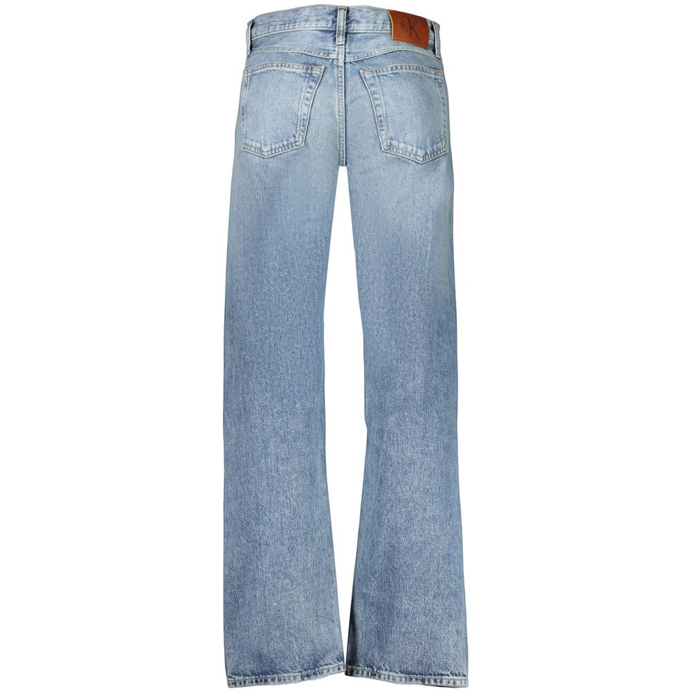 Calvin Klein Men's Blue Cotton Jeans