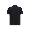 Premiata Schwarzes Baumwoll-Poloshirt