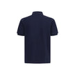 Premiata Blaues Baumwoll-Polohemd