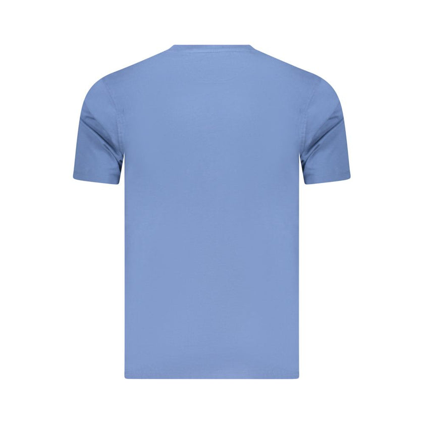 Marina Militare Blaues Baumwoll-T-Shirt für Herren