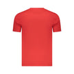 Marina Militare Rotes Baumwoll-T-Shirt für Herren