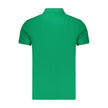 Marina Militare Grünes Herren-Poloshirt aus Baumwolle