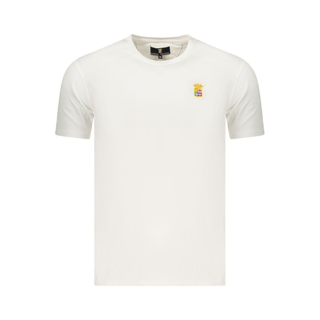 Marina Militare Bianco Baumwoll-T-Shirt für Herren
