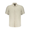 North Sails Beige Leinen Kurzarmhemd