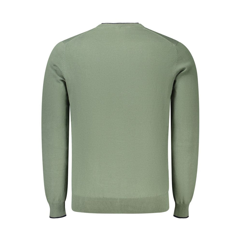 North Sails Grüner Baumwollpullover für Herren