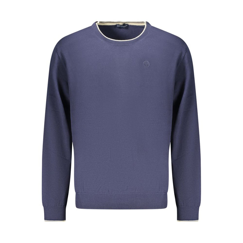 North Sails Blu Cotton Uomo Hemd