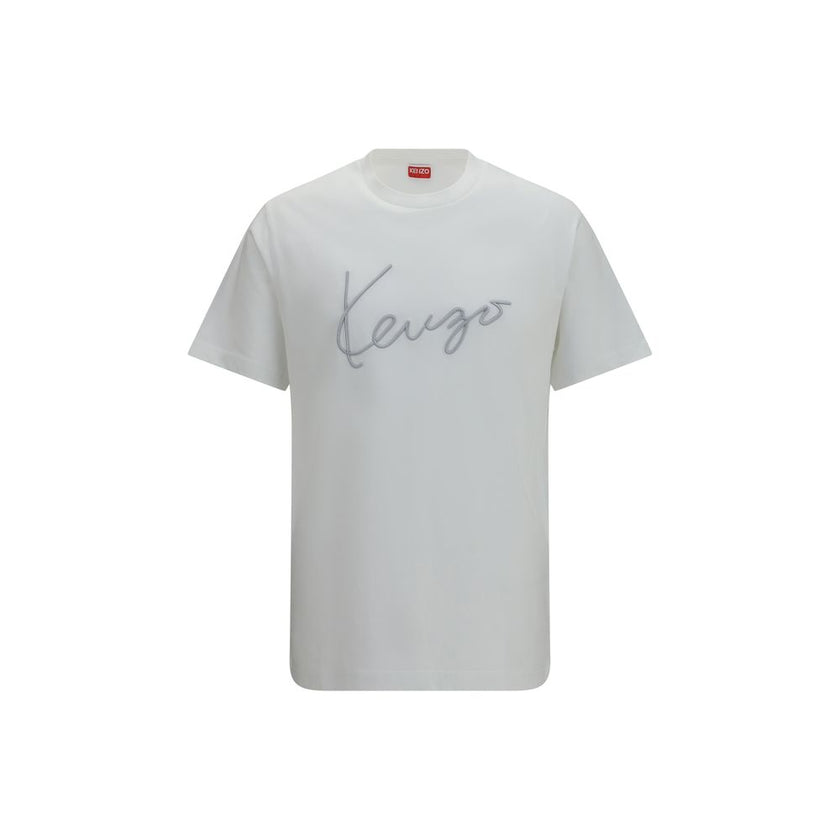 Kenzo Weißes Baumwoll-T-Shirt