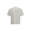 Represent Weißes Baumwoll-T-Shirt
