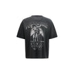 Represent Graues Baumwoll-T-Shirt