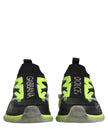 Dolce & Gabbana Black and Green Sorrento Low-Top Sneakers