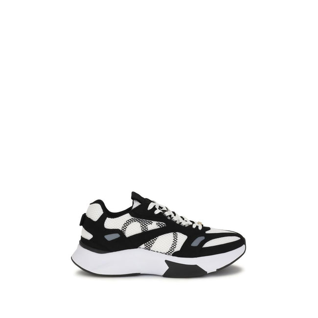 Valentino Garavani Mehrfarbige Stoff-Sneaker