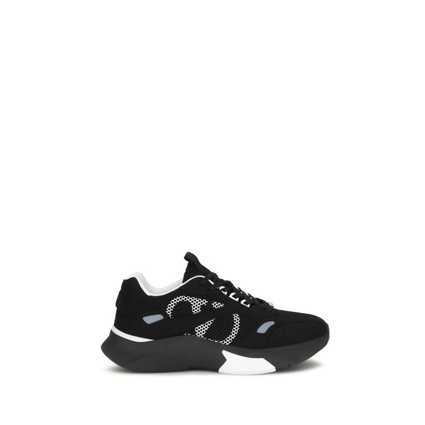 Valentino Garavani Schwarze Stoff-Sneaker
