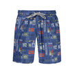 Norway 1963 Blaue Polyester-Badehose für Herren
