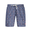 Norway 1963 Blaue Herren-Badeshorts aus Polyester