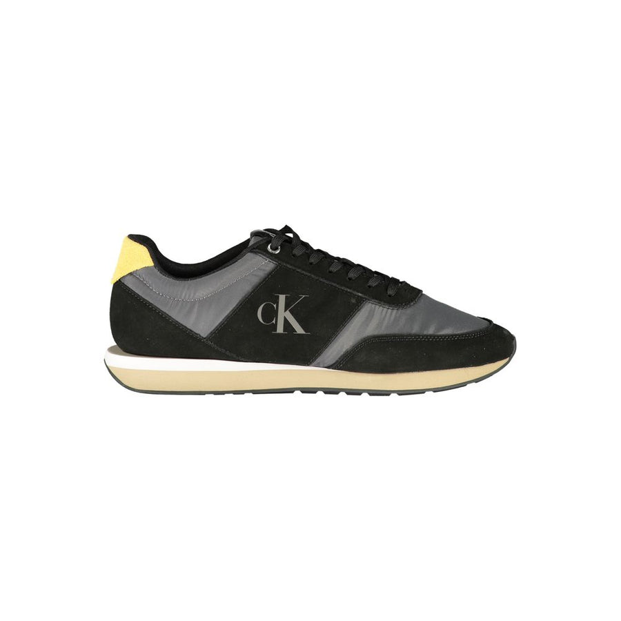 Calvin Klein Black Polyester Sneaker