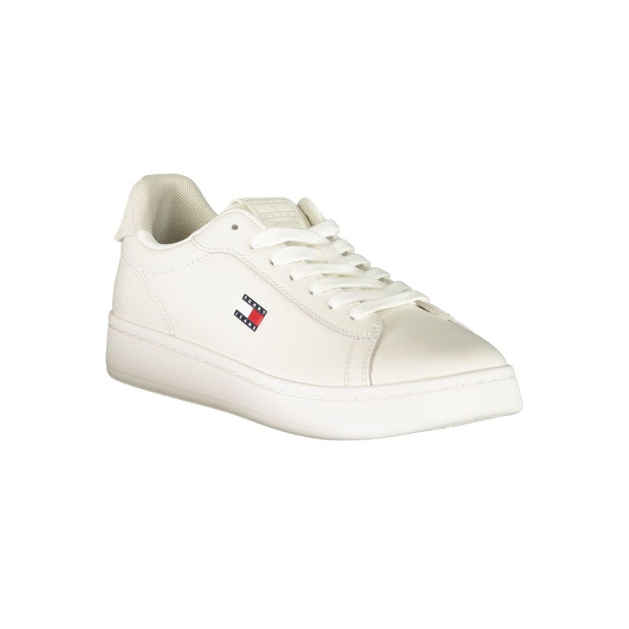 Tommy Hilfiger White Polyurethane Women's Sneaker