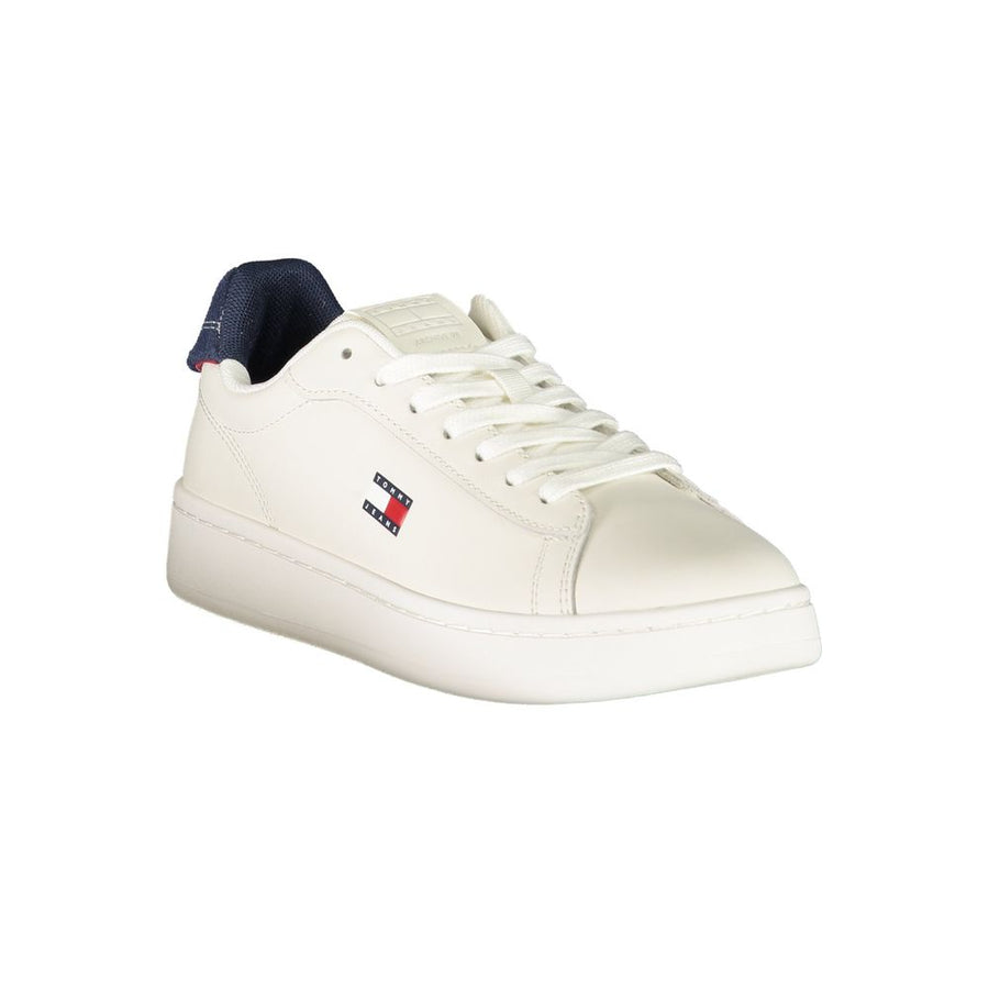 Tommy Hilfiger White Polyurethane Women's Sneaker