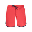 Norway 1963 Rosso Polyamid Badeshorts für Herren