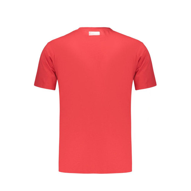 Bikkembergs Rosso Baumwoll-T-Shirt für Herren